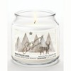 Courtside Market Merry Christmas Deer Snickerdoodle 12.8oz Soy Wax Candle Glass Jar with Brushed Silver Metal Lid - 2 of 3