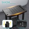 Sonkuki HIPS Waterproof Shower Benches for Inside with Shower Head Holder for Spa, Bath, Shaving Legs - 4 of 4