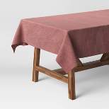 Cotton Chambray Round Tablecloth - Threshold™