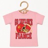 Go Taylor's Fiancé Sparkle - Kids Youth Short Sleeve Tee and Toddler Short Sleeve Tee - 2 of 3