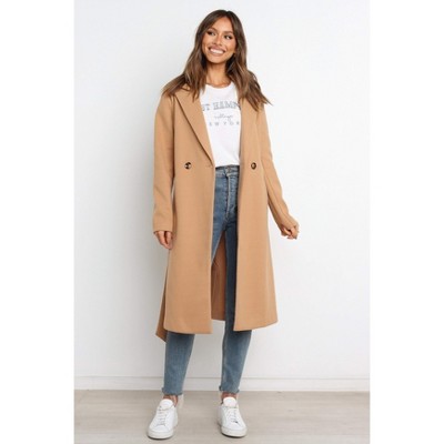 Petal And Pup Women's Camberwell Coat - Tan Xs : Target