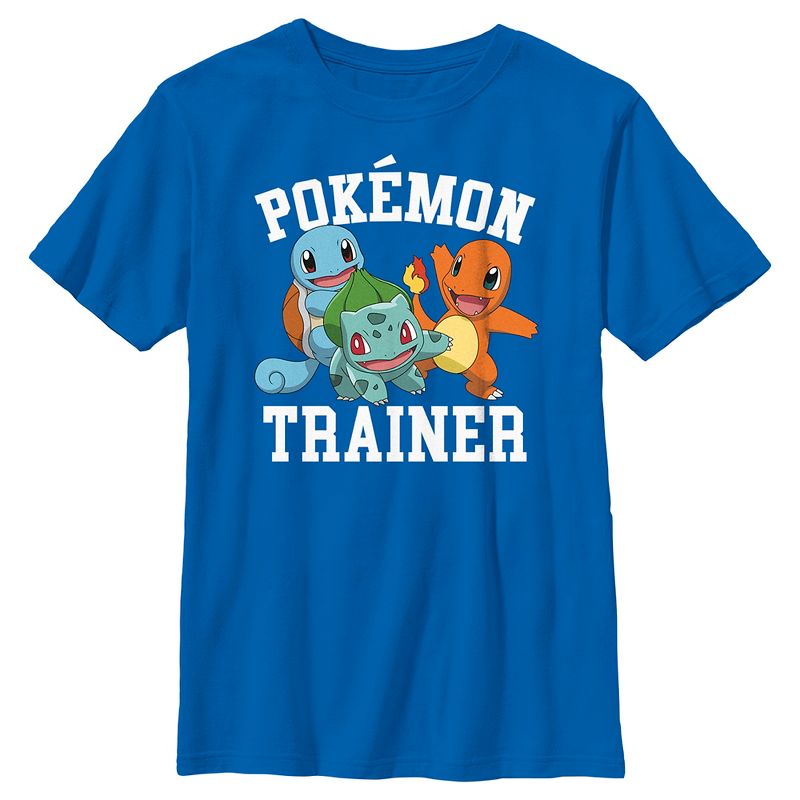 Boy's Pokemon Trainer Characters T-Shirt, 1 of 6