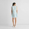 Reistor Women's Shirt dress with Shoulder Tie Details in Summer Blue - 3 of 4