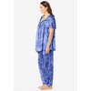 Only Necessities Plus Size Silky 2-Piece PJ Set - 4 of 4