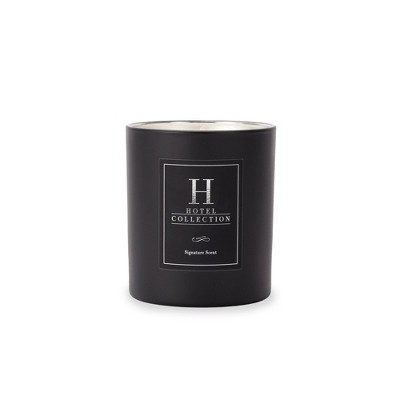 Hotel Collection Black Velvet Candle - Luxury Scented Candles - Blonde Woods, Rose and Black Fig - Soy Candles