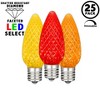 Novelty Lights C9 LED Faceted Christmas Replacement Bulbs Dimmable 25 Pack - 3 of 4