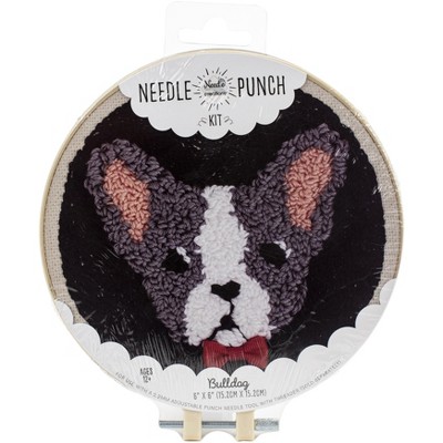 Fabric Editions Needle Creations Needle Punch Kit 6-bulldog : Target