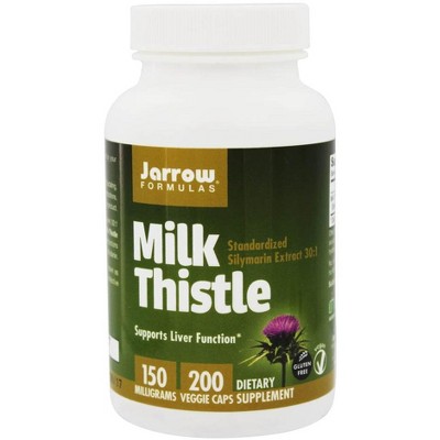 Photo 1 of 12/23Jarrow Formulas Milk Thistle Standardized Silymarin Extract 30:1 150 mg. Supplement  -  200 Count