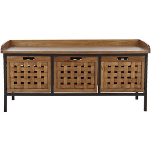 Issac Storage Bench  - Safavieh - 1 of 4