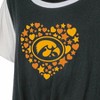 NCAA Iowa Hawkeyes Girls' White Tie T-Shirt - 3 of 3