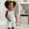 Gerber Baby & Toddler Girls' Tank Rompers,  2-Pack - 2 of 4
