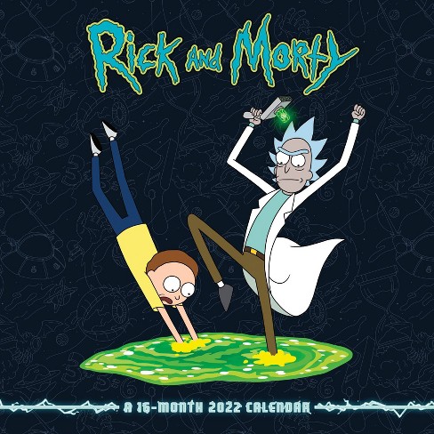 Rick And Morty Wall Calendar 2022 2022 Wall Calendar Rick And Morty - Trends International Inc : Target