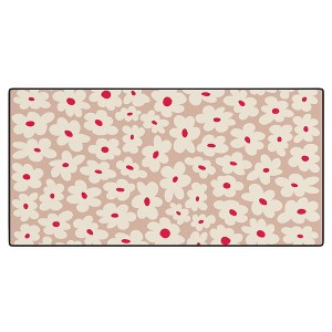 DorisciciArt Minimal floral C Desk Mat - Deny Designs - 1 of 4
