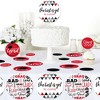 Big Dot of Happiness 2026 Red Graduation Party Giant Circle Confetti - Party Decorations - Large Confetti 27 Count - 4 of 4