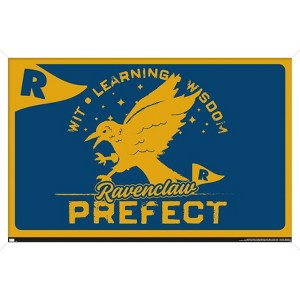 Trends International The Wizarding World: Harry Potter - Ravenclaw Clubhouse Crest Framed Wall Poster Prints - 1 of 4