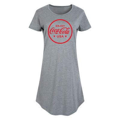 Women's - Coca-Cola - Enjoy Coca Cola USA Graphic T-shirt Dress