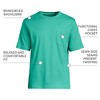 Lands' End Men's Super-T Short Sleeve T-Shirt with Pocket - 4 of 4