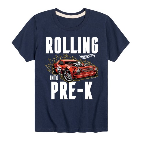 Boys' - Hot Wheels - Rolling Into Pre-K Short Sleeve Graphic T-Shirt - image 1 of 4