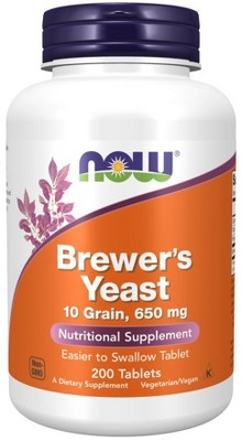 Brewers Yeast 10 Grain by Now Foods  -  200 Tablet