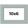 PosterPalooza | Photo Size Refined Blue Picture Frame - UV Acrylic, Foam Board Backing, Hanging Hardware - 2 of 4