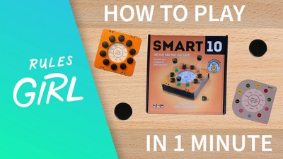 Smart 10 Trivia Quiz Interactive Family Friendly Party Board Game  Bananagrams BNASMT001 