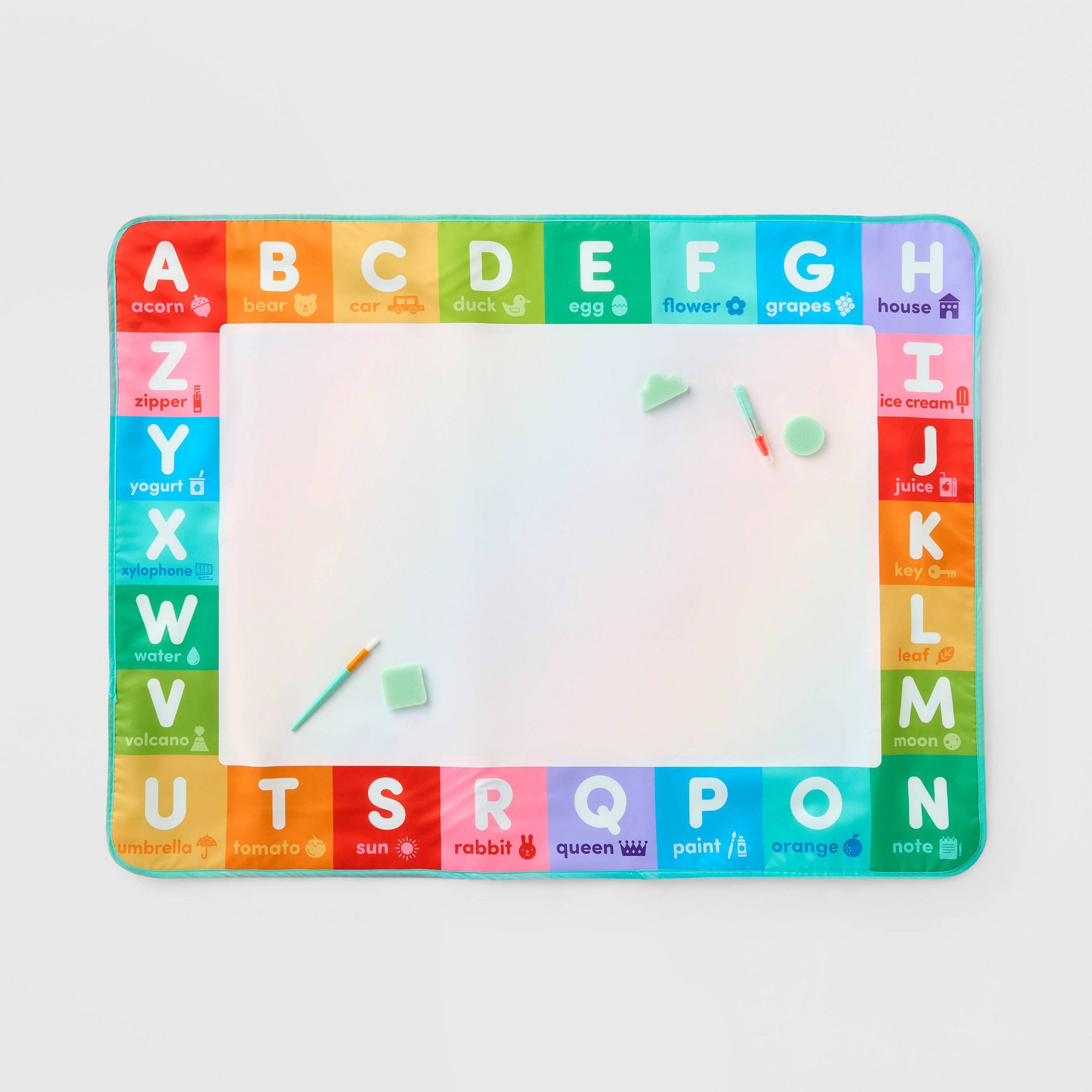 4' x 3' Doodle Mat - Gigglescape™: Water Paint Drawing Mat, Includes Water Pen & Coloring Pad, Educational Toy