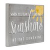 Stupell Industries Be the Sunshine Positivity Framed Giclee Art, Gray, 30" x 24" - 2 of 4