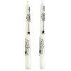 The Lakeside Collection Halloween Taper Candles or Candleholders - White/Black Spider Web - 2 of 4