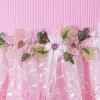 PATPAT Baby Girl Dresses Infant Ruffle & Short Sleeveless  Summer Dress Casual Party Dress Floral Tutu Dress - 4 of 4