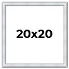 PosterPalooza | Square Classic Silver Picture Frame - UV Acrylic, Foam Board Backing, Hanging Hardware - 2 of 4