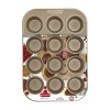 GoodCook 12c Best Bake Nonstick Muffin Pan: Carbon Steel Cupcake Tray, Dishwasher-Safe, Lifetime Warranty - image 3 of 4