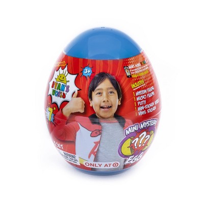 Ryan's world giant store mystery egg red