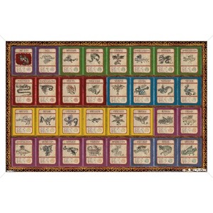Trends International How To Train Your Dragon (2025) - Cards Framed Wall Poster Prints - 1 of 4