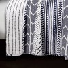 Lush Décor 3pc Hygge Geo Reversible Cotton Quilt & Sham Set - 4 of 4