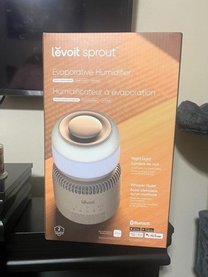 Confezione Da 2 Filtri Di Ricambio Per Umidificatore LEVOIT Sprout – LRW-B381-ANA, Catturano Impurità E Minerali, Compatibili 3,8 L