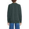 Lands' End Women's Drifter Varsity Vneck Relaxed Cardigan Sweater - 2 of 3