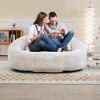NicBex Chenille Bean Bag Chair with High-Density Foam,Oversized Lazy Sofa Chair for Adults and Kids,Modern Lounge Chair for Living Room - 2 of 4