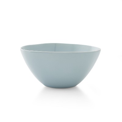 Organic Shaped Porcelain 10 Tall Serving Bowl