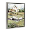 Stupell Industries Barn with Grazing Sheep Floating Frame Canvas Art - 2 of 4