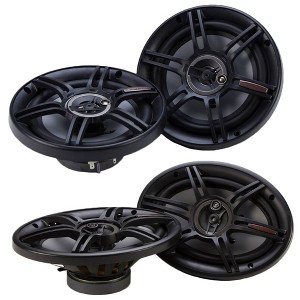Crunch 300 Watts 6.5-Inch CS Speakers + 400 Watts 6x9 Inches Coaxial CS Speakers - 1 of 4