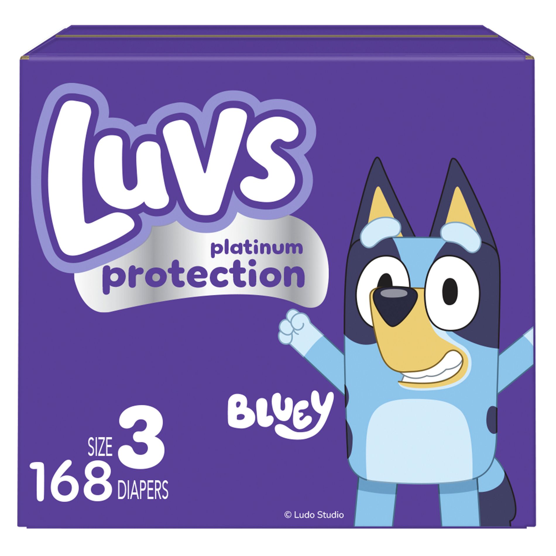 Luvs Pro Level Leak Protection Diapers Giant Pack - Size 3 - 168ct