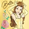 Disney Frozen Elsa Anna Moana Princess Rapunzel Jasmine Belle Girls French Terry Dress Little Kid to Big Kid - 3 of 4