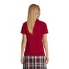 Lands' End School Uniform Women's Short Sleeve Feminine Fit Interlock Polo Shirt - 2 of 4