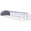 vidaXL Galvanized Steel Outdoor Chicken Coop with Water-Resistant Roof - Spacious, Durable & Easy-to-Clean, Suitable for Chicken, Hens, and Ducks - 2 of 4