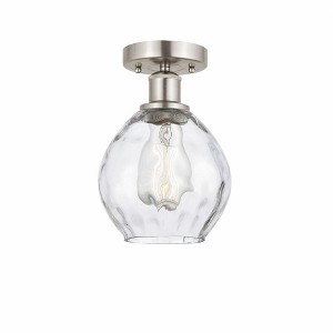 Waverly - 1 Light Semi-Flush Mount In Industrial Style-9.25 Inches Tall and 6 Inches Wide - 1 of 1