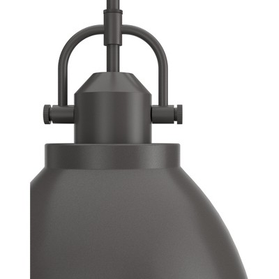 Farmhouse Noble Bronze 14" LED Glass Bowl Pendant Light