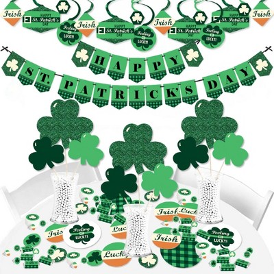 Big Dot Of Happiness Shamrock St Patrick S Day Diy Saint Paddy S Day