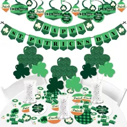Big Dot of Happiness St. Patrick's Day - Saint Patty's Day Party Supplies - Banner Decoration Kit - Fundle Bundle