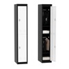 71 Inch Heavy Duty Metal Storage Locker, 2-Door Steel Cabinet with Hanging Rod & Shelf for Office, Gym, School - 2 of 4