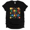 Simply Sage Market Cinco De Mayo Icons Short Sleeve Tee - L - Black - 2 of 4
